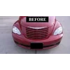 2006-2011 CHRYSLER PT CRUISER - Chrome grill strips with chrome accents