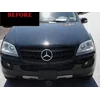 2006-2012 MERCEDES W164 ML- Tiras cromadas, grade cromada