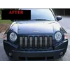 2007-2013 JEEP COMPASS - Chromen strips, chromen grill