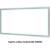 LEDsviti Dimmable silver built-in LED panel 600x1200mm 72W cool white (761) + 1x dimmable source