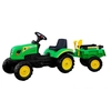 Branson tractor with trailer Green Pedals 135 cm
