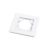 APPIO Drawer frame single glass - white