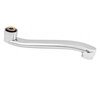 SPOUT FOR SINGLE LEVER MIXER CURVED S 180