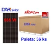 DAH Solar DHN-72X16/DG(BW)-585 W panels, TopCon, Double glass