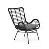 IKARO armchair2 black/grey