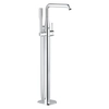 Grohe Essence single-lever bath mixer for floor installation with a point set