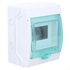 Surface-mounted housing IP65 mKDR-1-6-NT-T transparent door 1 government 6 modules/row of KAEDRA