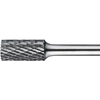 Small tungsten carbide rotary file, DIN 8032/8033, flame shape B, cut C FORMAT
