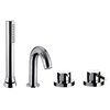 Bathtub faucet 4-otworowa Palazzani Digit Chrome 12108910