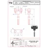 Universal lightning protection holder for hoop iron and wire Fi 12 L -80