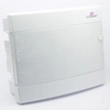 Flush-mounted housing 12 white door modules ECM12PO