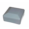 40*40mm profile cap GREY