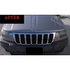 99-04 JEEP GRAND CHEROKEE - Chrome strips, chrome grill