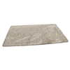 Beige inner cleaning washable entrance mat FLOMA Natuflex - length 50 cm, width 80 cm and height 0.6 cm