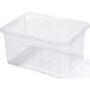 Plastic storage box CARGOBOX transparent 600x400x265mm