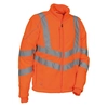Reflective work jacket COFRA DUKESSE Color: Reflective yellow, Size: 4XL