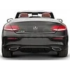 Mercedes Benz C class-Chrome Grill Strips, Chrome Dummy Bumper Tuning