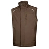 Softshell vest ARDON®R8ED + brown Size: XXL