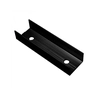 Black mounting profile connector 40x40 photovoltaics