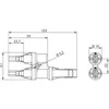 MC4 Connector LAPP EPIC SOLAR 4 Splitter MFF (1x male, 2x female)