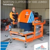 NORTON CLIPPER JUMBO CM 1000 SAW SAW CUTTER MASONRY TABLE TABLE FOR STONE BLOCKS BUILDING Ø 1000mm - OFFICIAL DISTRIBUTOR - AUTHORIZED DEALER NORTON CLIPPER