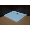 Sea-Horse 100 x 80 rectangular floor shower tray, white
