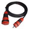 Extension cord 3 Titanex meters H07RN-F rubberized cable 3G2.5 16A 230V IP54 increased impact resistance