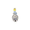 Nickel-plated gas ball valve with steel lever (DSt) ORION (NN version)3/4"