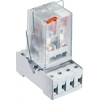 Industrial Relay R15-2012-23-1024-WT contacts 2P, load max 10A/230VAC, coil 24VDC, WT