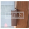 ALUMINUM GAP BALCONY HANDLE MK6X BROWN