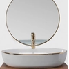 Rea Cleo countertop washbasin 61 Gold Edge - Additionally 5% discount with code REA5