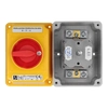 Off-load switch Spamel ŁK16R-2.8210\OB3 Reverser IP65 Plastic Turn button Screw connection