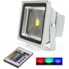 LEDsviti Silver RGB LED spotlight 30W with IR remote (2540)