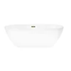 Corsan Reno freestanding bathtub 160x74 cm gold finish E042LGL