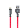TelForceOne Forever Tornado USB - Lightning cable 1.0 m 3A red