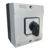 Switch 20A 4kw 1-0-2 4 poly 400V AC IP65 industrial applied cassette for manual transfer