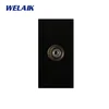 WELAIK socket semi-module TV -1 black