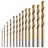 HSS GROUND TITANIUM DRILLS 1,5 -6,5 mm 13szt