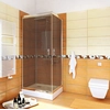 Sea-Horse Stylio square shower cabin 90x90x190 - graphite glass - Clean Glass