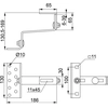 Adjustable roof bracket DUR40E