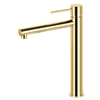 Corsan Lugo tall washbasin tap gold CMB7512GL