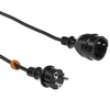 Jednozásuvkový zahradní prodlužovací kabel PO-ST / S / 5,0M / 3X1,5 / H03VV