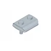 Universal single lightning protection connector, galvanized steel