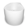 Kerra Lucy freestanding corner bathtub 170x80