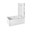 Besco Prestigio bathtub screen 80x150cm - additional 5% DISCOUNT with code BESCO5