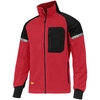 8005 AllroundWork, vetruvzdorná fleecová bunda (farba: čili-čierna) Pracovné odevy Snickers