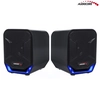 6W USB Speakers Blue & Black Audiocore AC865 B