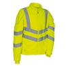 Reflective work jacket COFRA DUKESSE Color: Reflective yellow, Size: 4XL