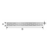 80x1200x2,0mm SIMPSON STRONG-TIE perforated strap