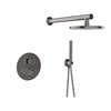 PRETTO SET OF SHOWER WITH A SUSPENSION BATTERY - GRAPHITE